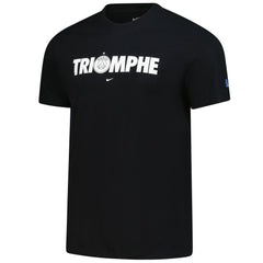Paris Saint-Germain 2025 Champions of Europe Triomphe T-Shirt Black - Nike