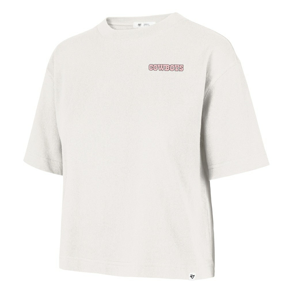 Dallas Cowboys 47 brand '47 Women's Love Letter Reed City T-Shirt