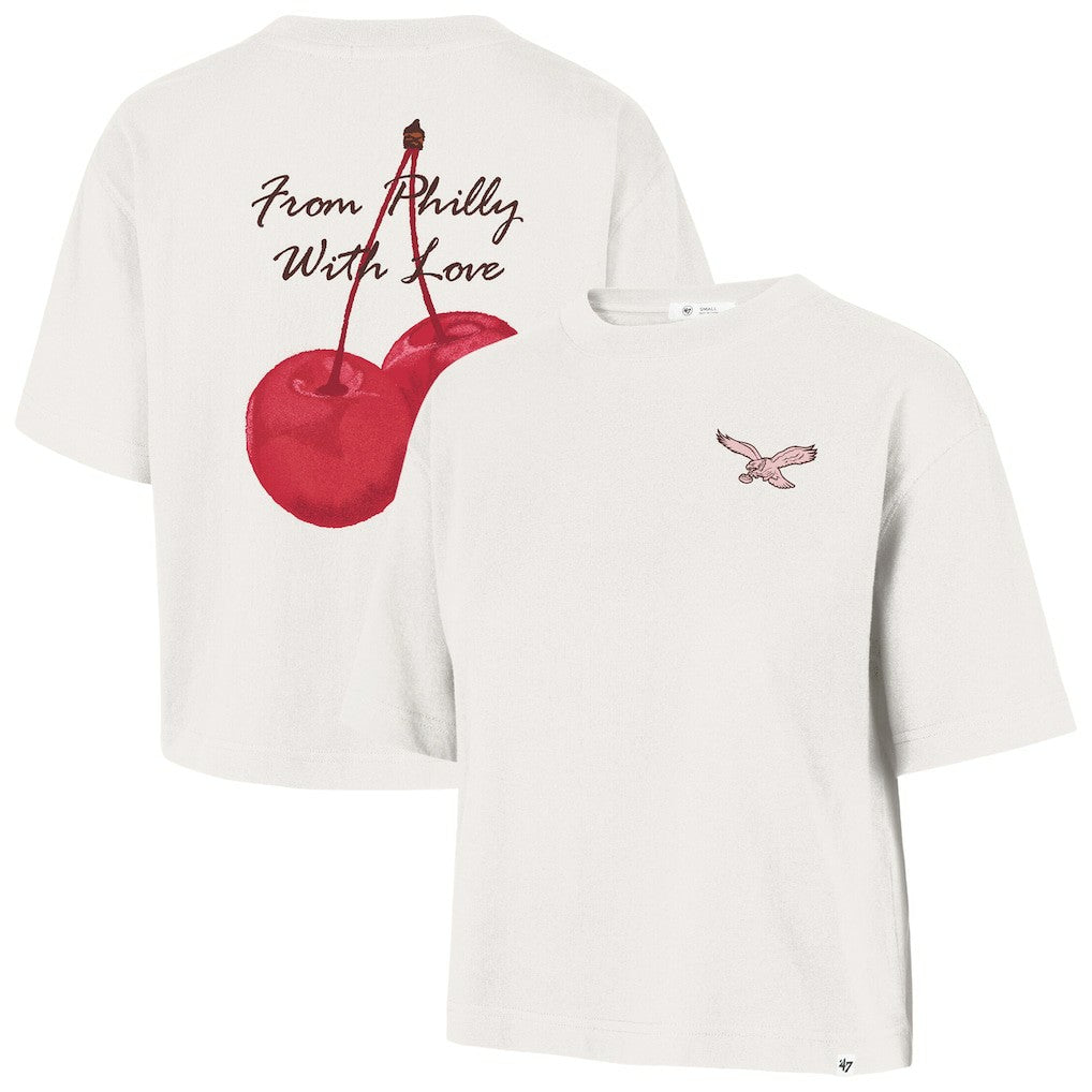 Philadelphia Eagles 47 brand '47 Women's Love Letter Reed City T-Shirt