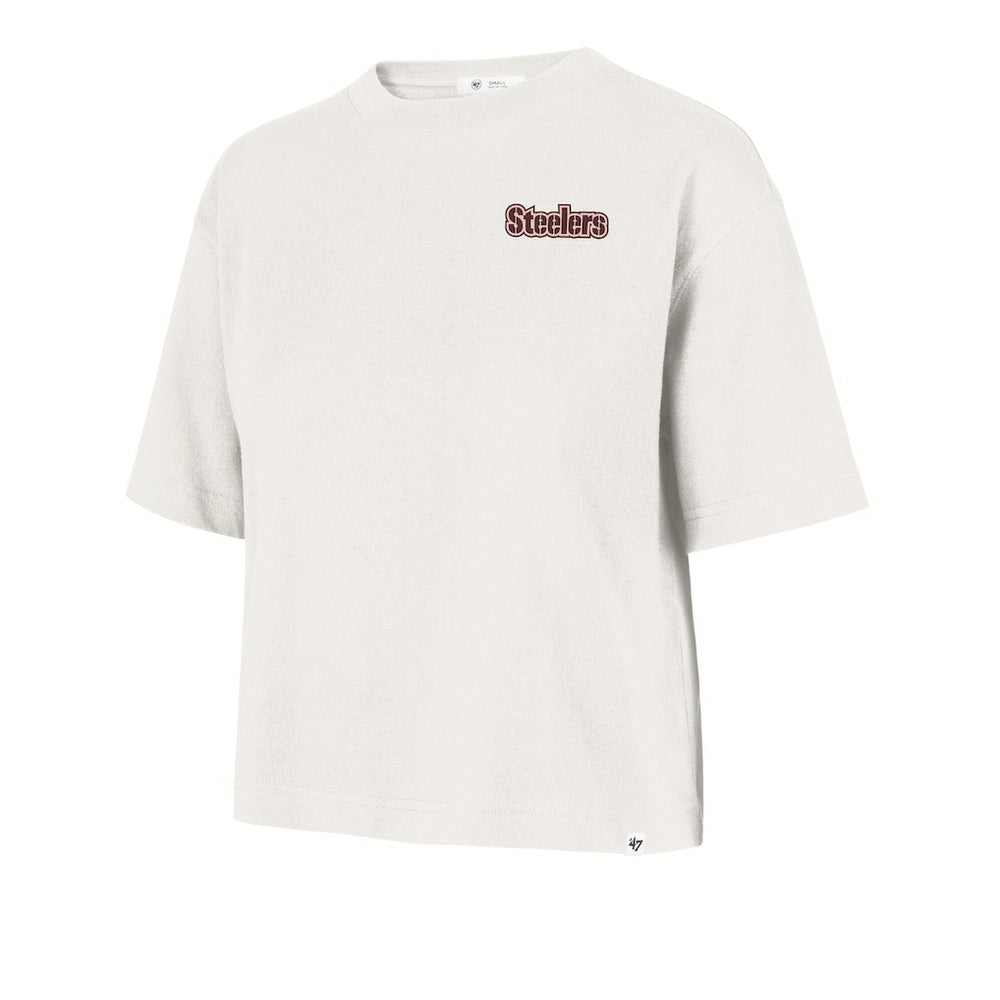 Pittsburgh Steelers 47 brand '47 Women's Love Letter Reed City T-Shirt