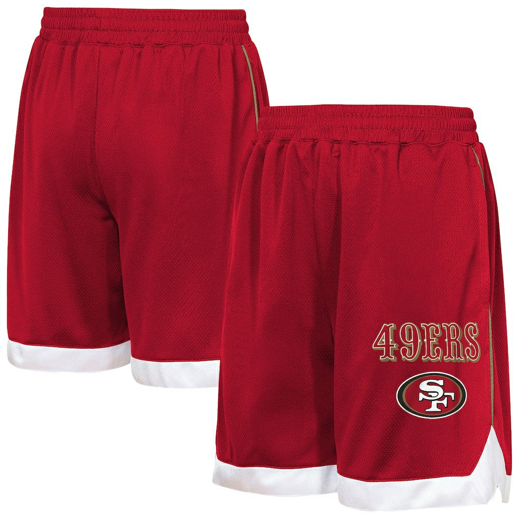San Francisco 49ers  Outerstuff Youth All Star Mesh Shorts