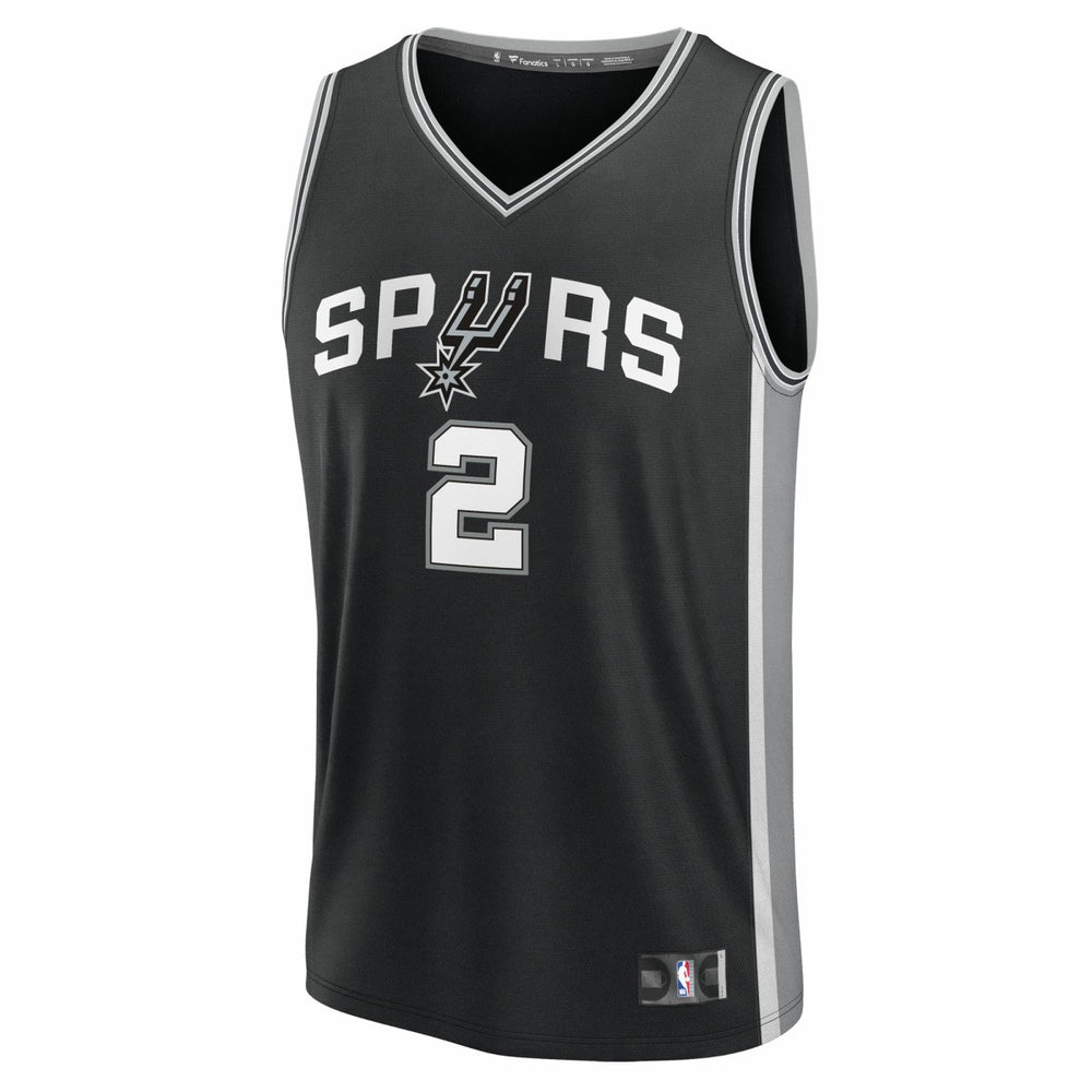 Dylan Harper San Antonio Spurs 2025 NBA Draft First Round Pick Fast Break Replica Jersey New