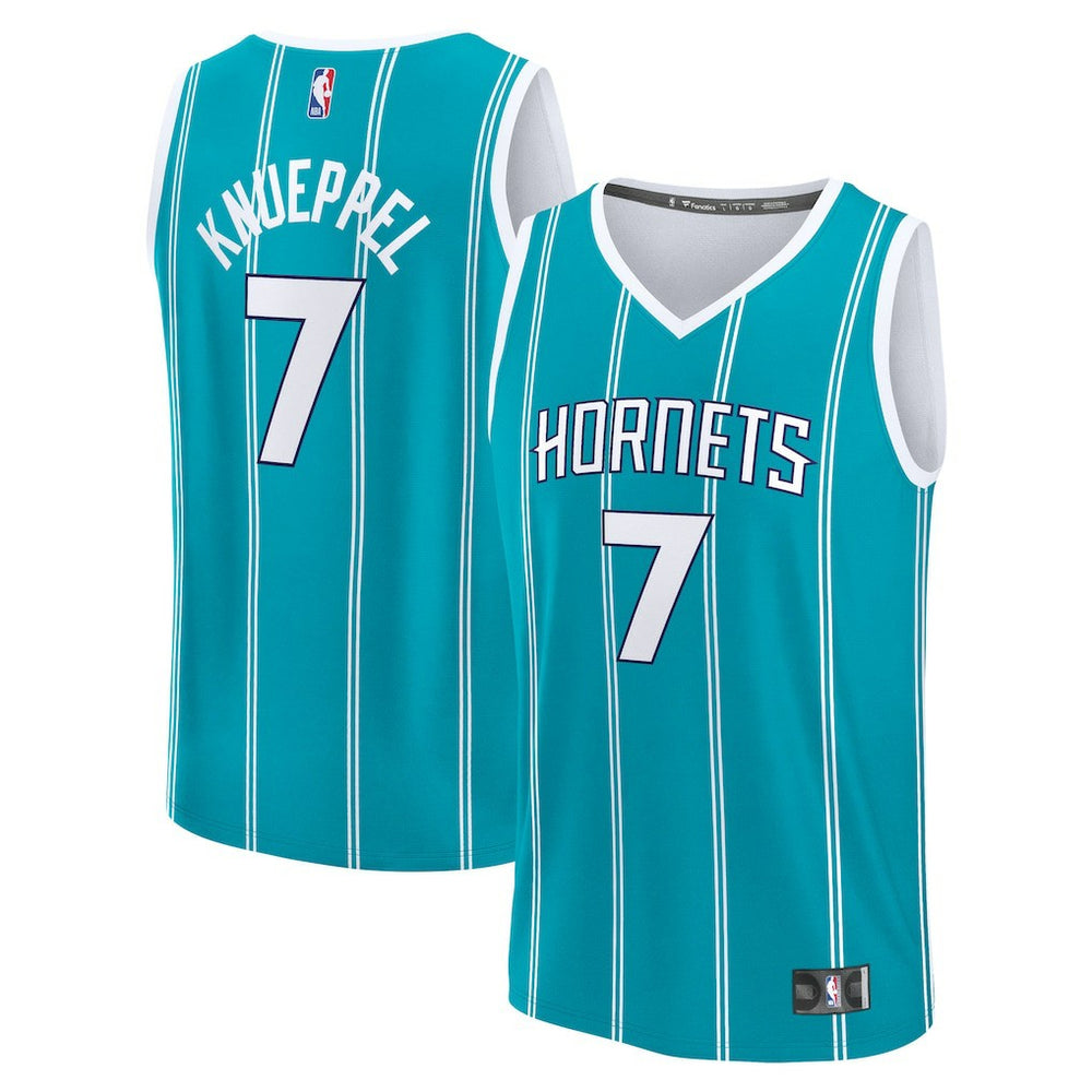 Kon Knueppel Charlotte Hornets 2025 NBA Draft First Round Pick Fast Break Replica Jersey Outlet