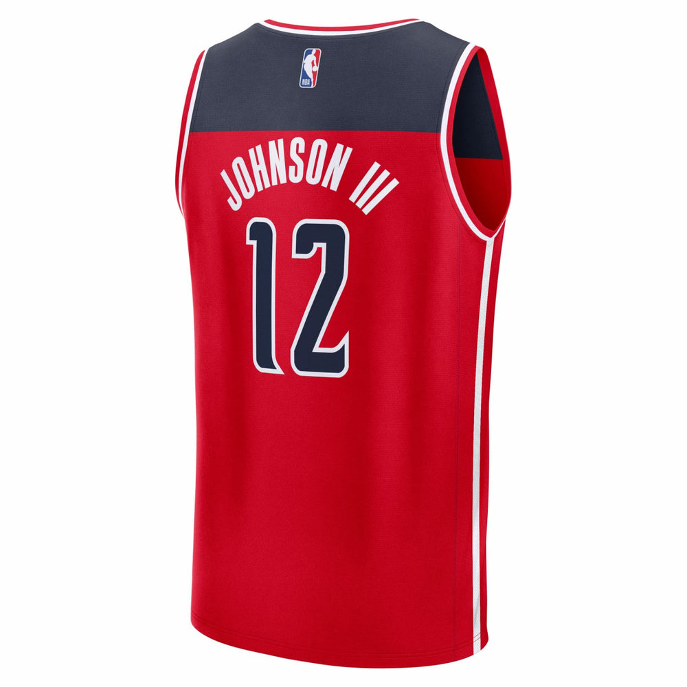 Tre Johnson III Washington Wizards Youth 2025 NBA Draft First Round Pick Fast Break Replica Jersey On Sale