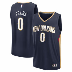 Jeremiah Fears New Orleans Pelicans 2025 NBA Draft First Round Pick Fast Break Replica Jersey New