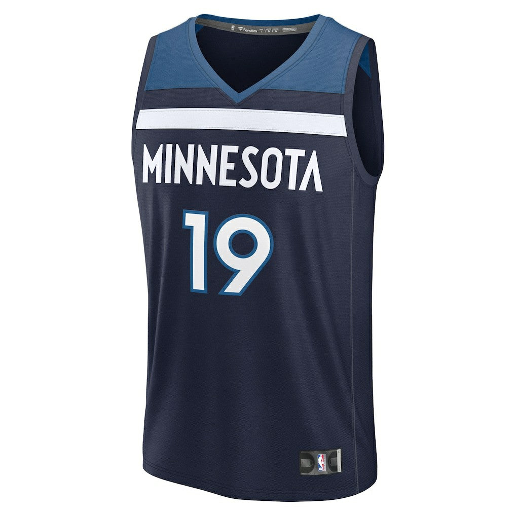 Joan Beringer Minnesota Timberwolves 2025 NBA Draft First Round Pick Fast Break Replica Jersey New