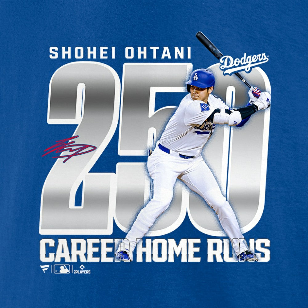 Shohei Ohtani Los Angeles Dodgers 250 Home Runs T-Shirt | MLB New