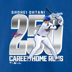 Shohei Ohtani Los Angeles Dodgers 250 Home Runs T-Shirt | MLB New