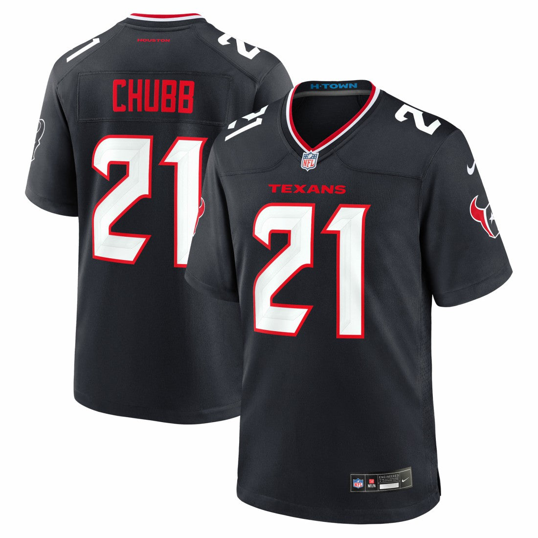 Houston Texans Nike Nick Chubb  Team Game Jersey