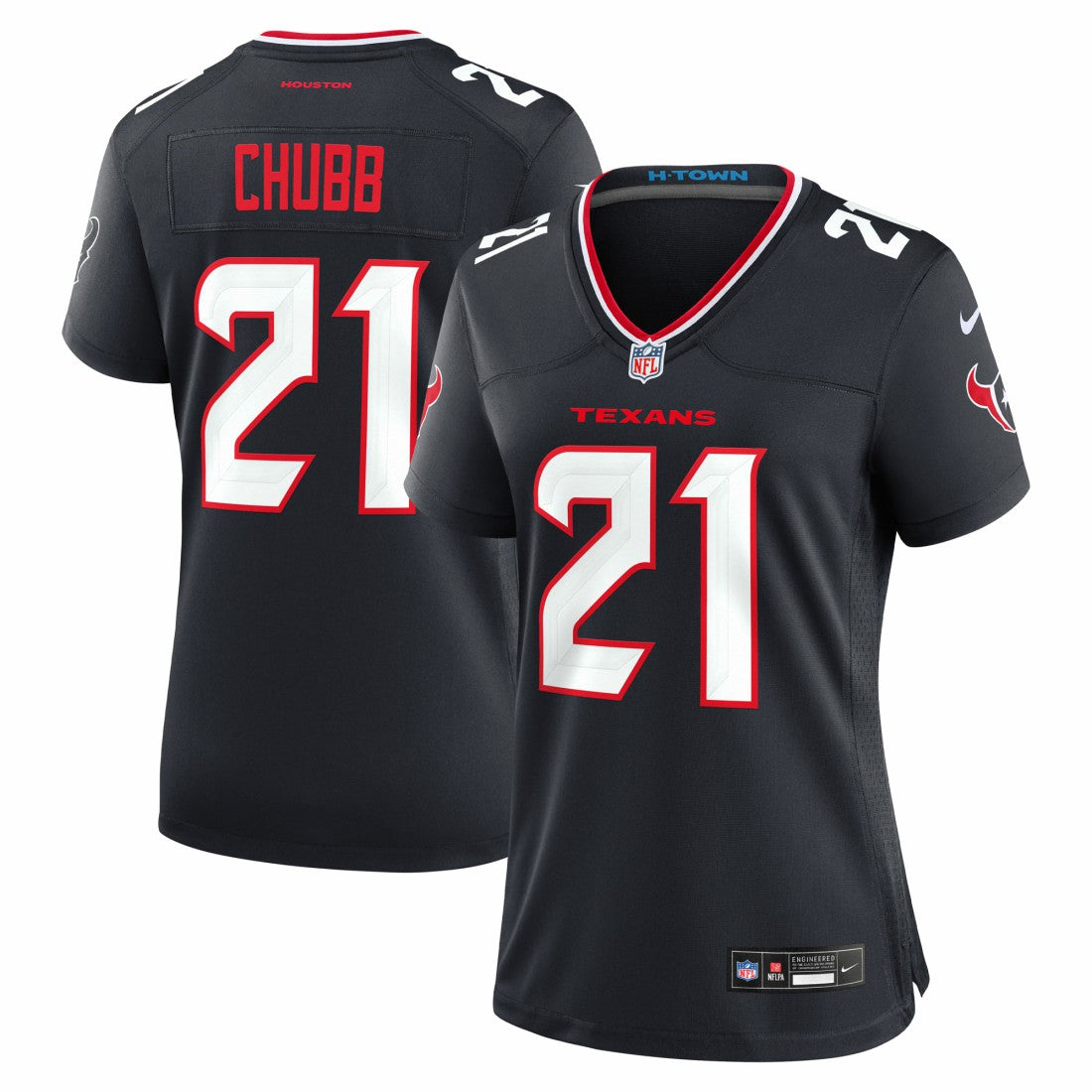 Houston Texans Nike Nick Chubb  Women's Team Game Jersey