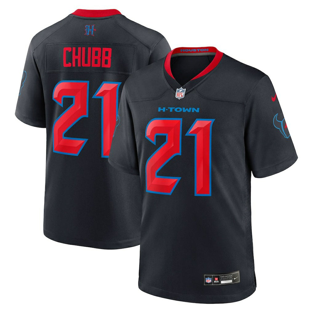 Houston Texans Nike Nick Chubb  Alternate 2 Game Jersey