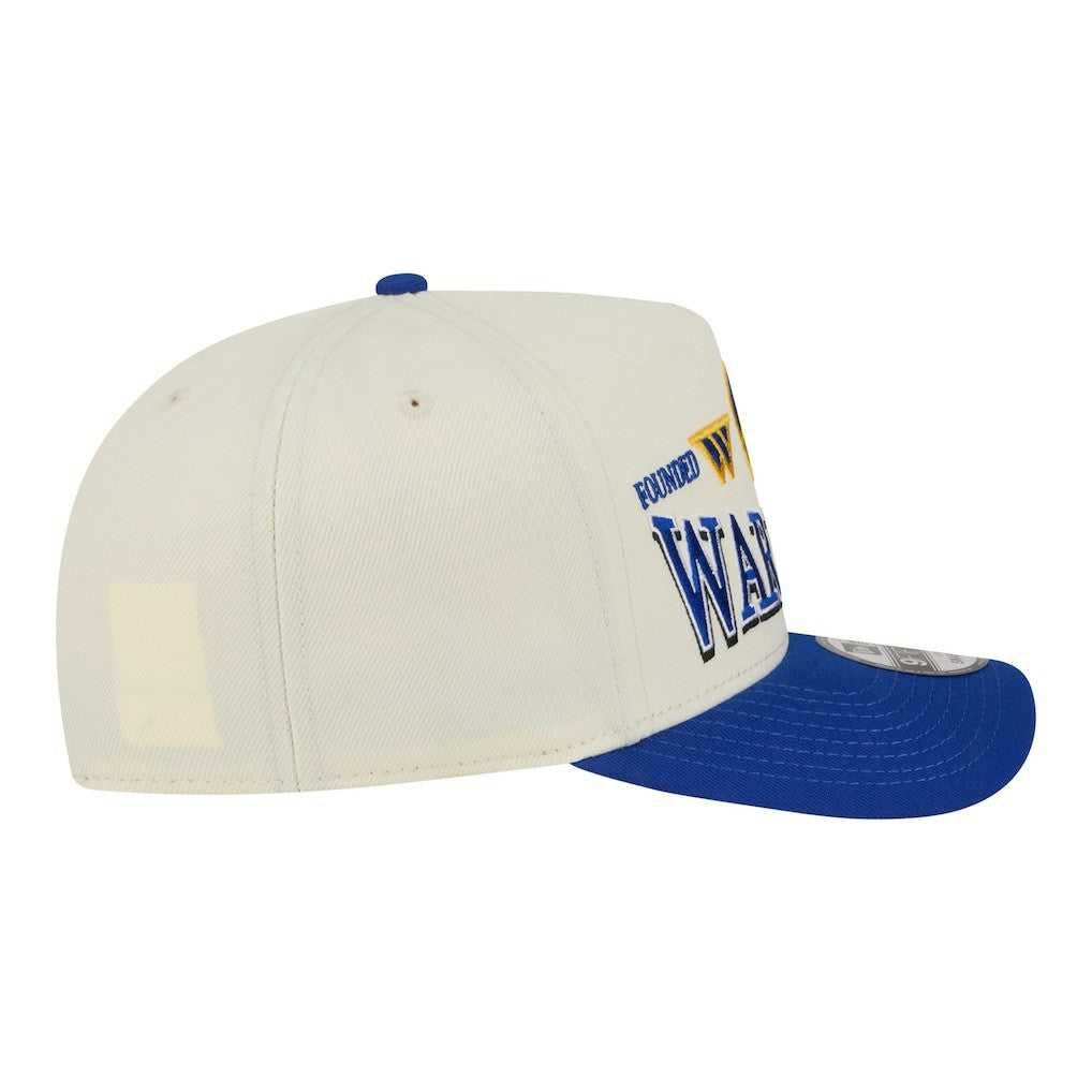 Golden State Warriors Stretched 2-Tone A-Frame 9FIFTY Adjustable Hat sale Outlet
