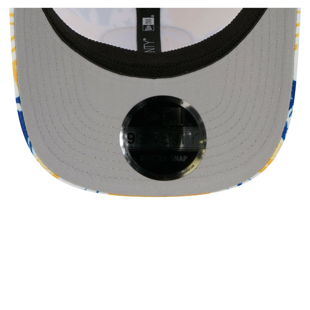 Golden State Warriors Fan Pack Tropical Pattern 9SEVENTY Adjustable Hat sale Discount