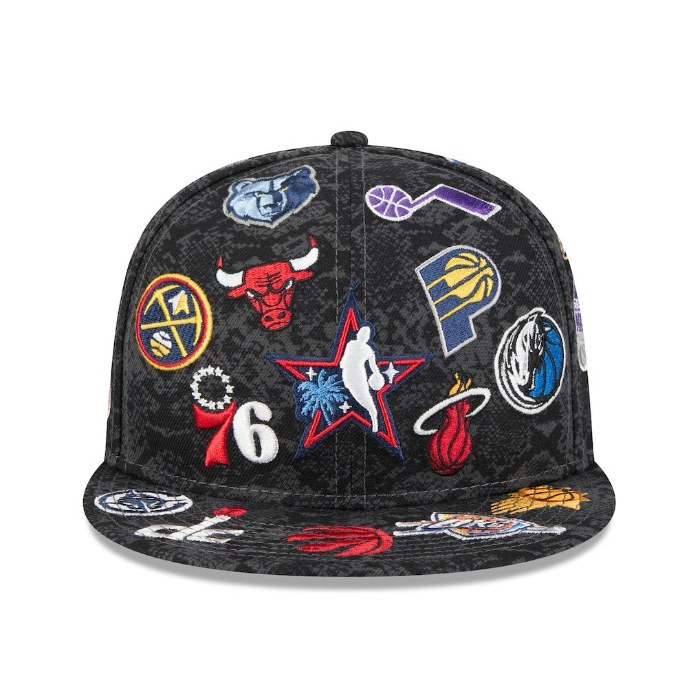 2026 NBA All-Star Game Allover Logos 59FIFTY Fitted Hat Discount