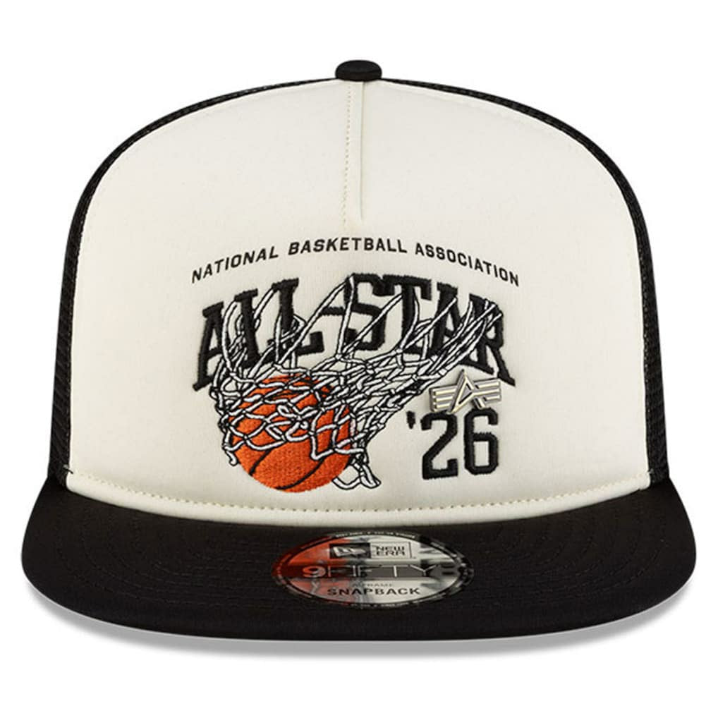 2026 NBA All-Star Game x Alpha Industries 9FIFTY Snapback Trucker Hat For Sale