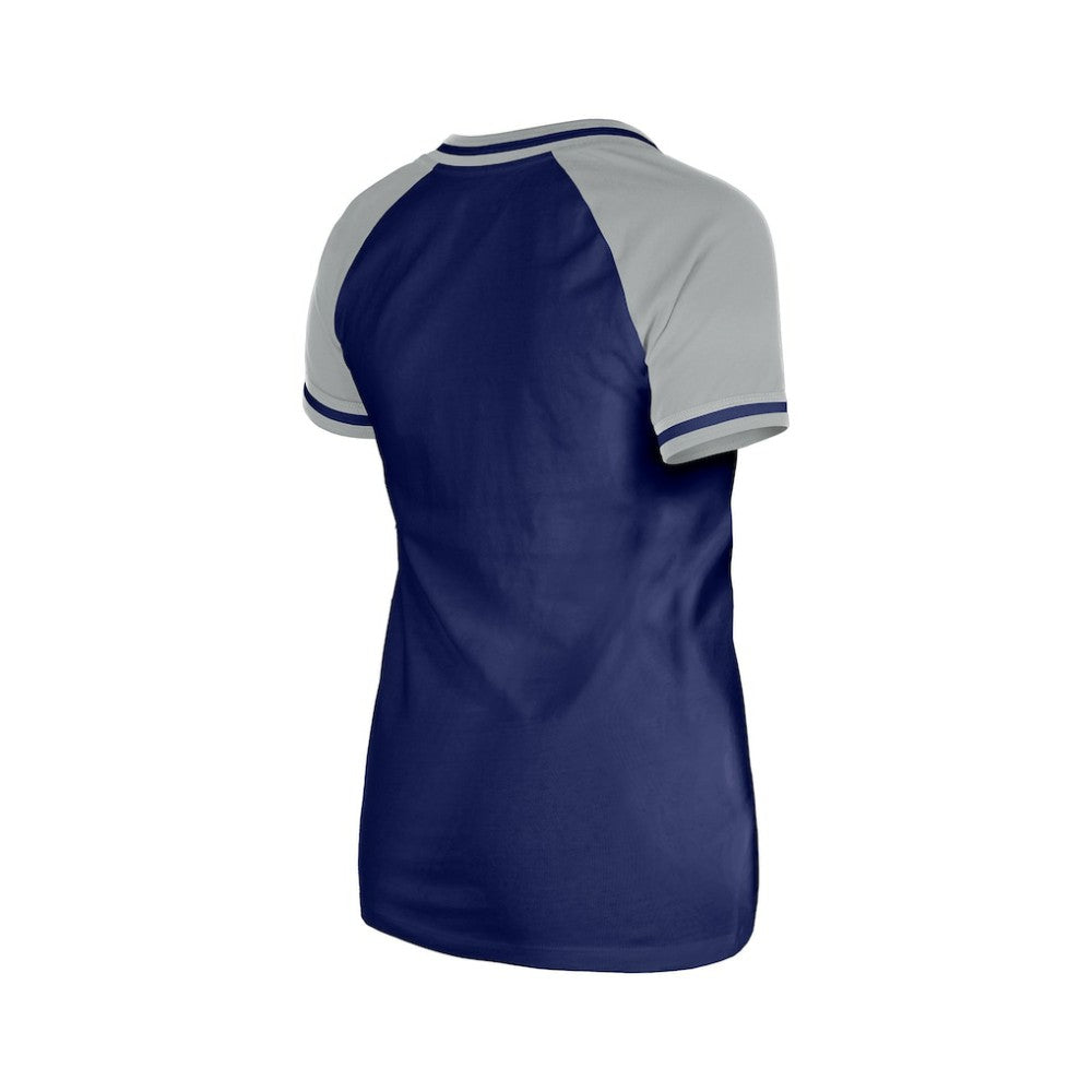 Los Angeles Dodgers New Era Women's Gameday V-Neck T-Shirt | MLB Discount