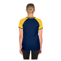 Milwaukee Brewers New Era Women's Gameday V-Neck T-Shirt | MLB Outlet