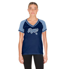 Tampa Bay Rays New Era Women's Gameday V-Neck T-Shirt | MLB US