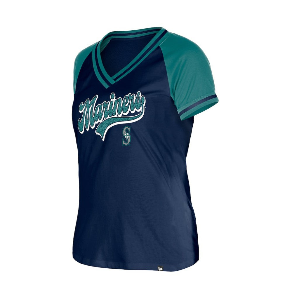 Seattle Mariners New Era Women's Gameday V-Neck T-Shirt | MLB Near me