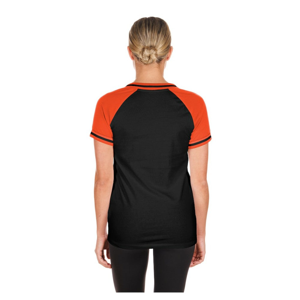San Francisco Giants New Era Women's Gameday V-Neck T-Shirt | MLB Near me