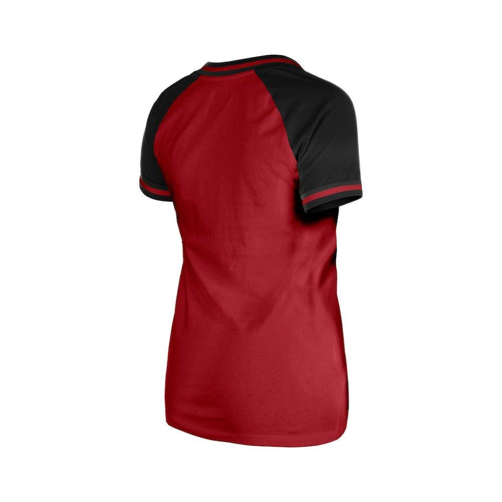 Arizona Diamondbacks New Era Women's Gameday V-Neck T-Shirt | MLB On Sale