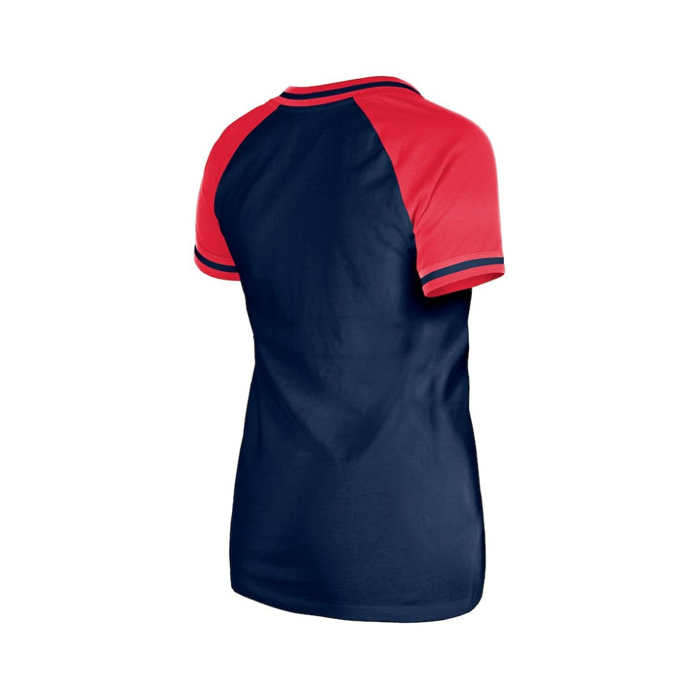 Atlanta Braves New Era Women's Gameday V-Neck T-Shirt | MLB On Sale