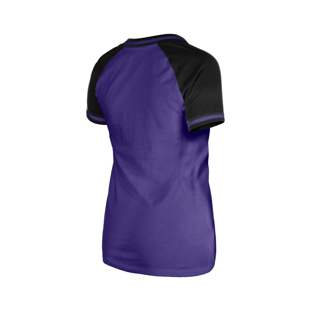 Colorado Rockies New Era Women's Gameday V-Neck T-Shirt | MLB On Sale