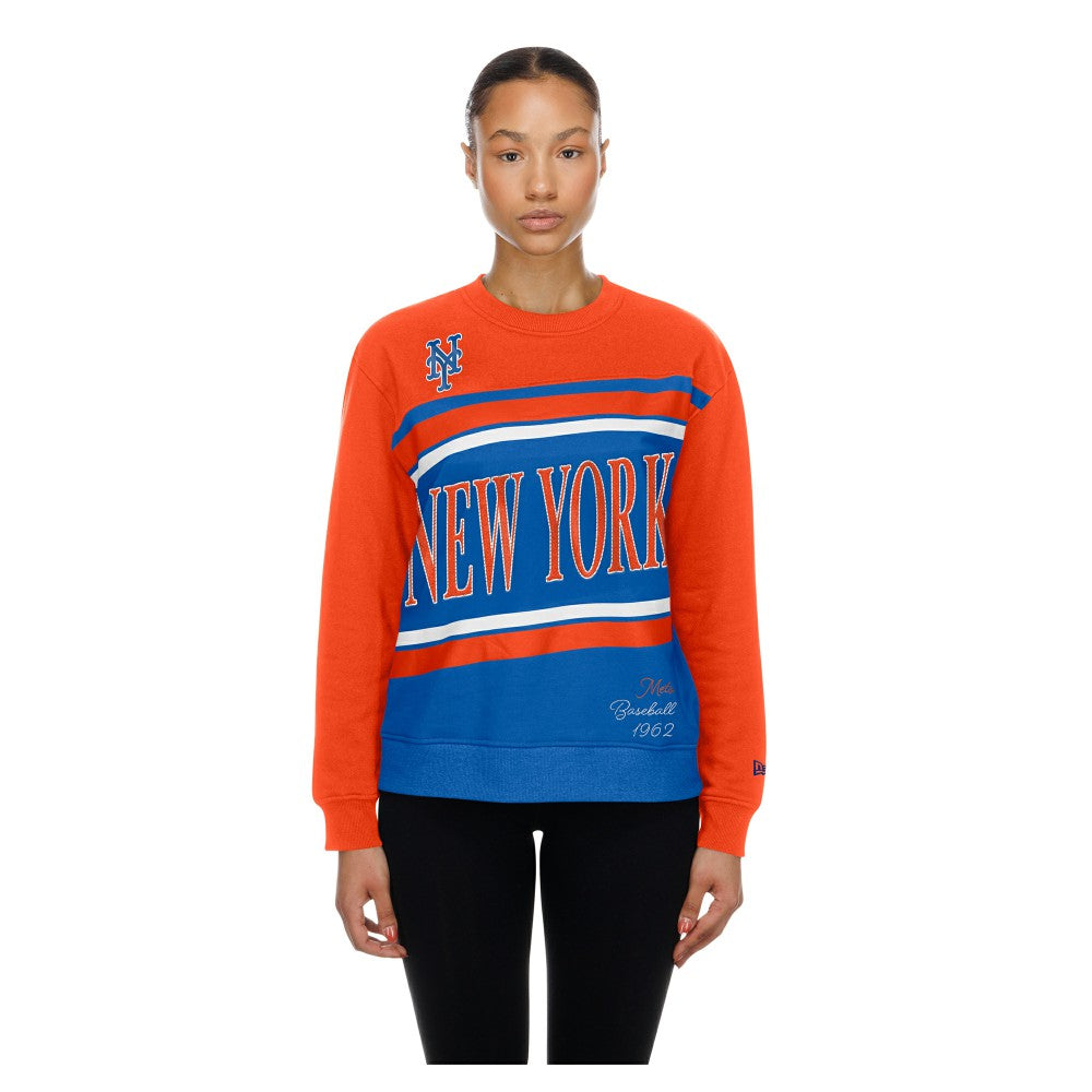 New York Mets New Era Women's Gameday Fleece Sweatshirt | MLB On Sale