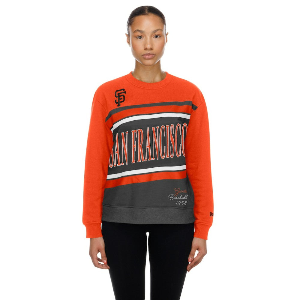 San Francisco Giants New Era Women's Gameday Fleece Sweatshirt | MLB Sale