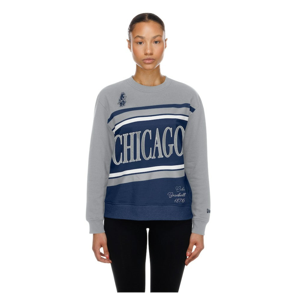Chicago Cubs New Era Women's Gameday Fleece Sweatshirt | MLB Sale