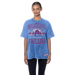 Philadelphia Phillies New Era Women's Oversized Boyfriend T-Shirt | MLB Near me