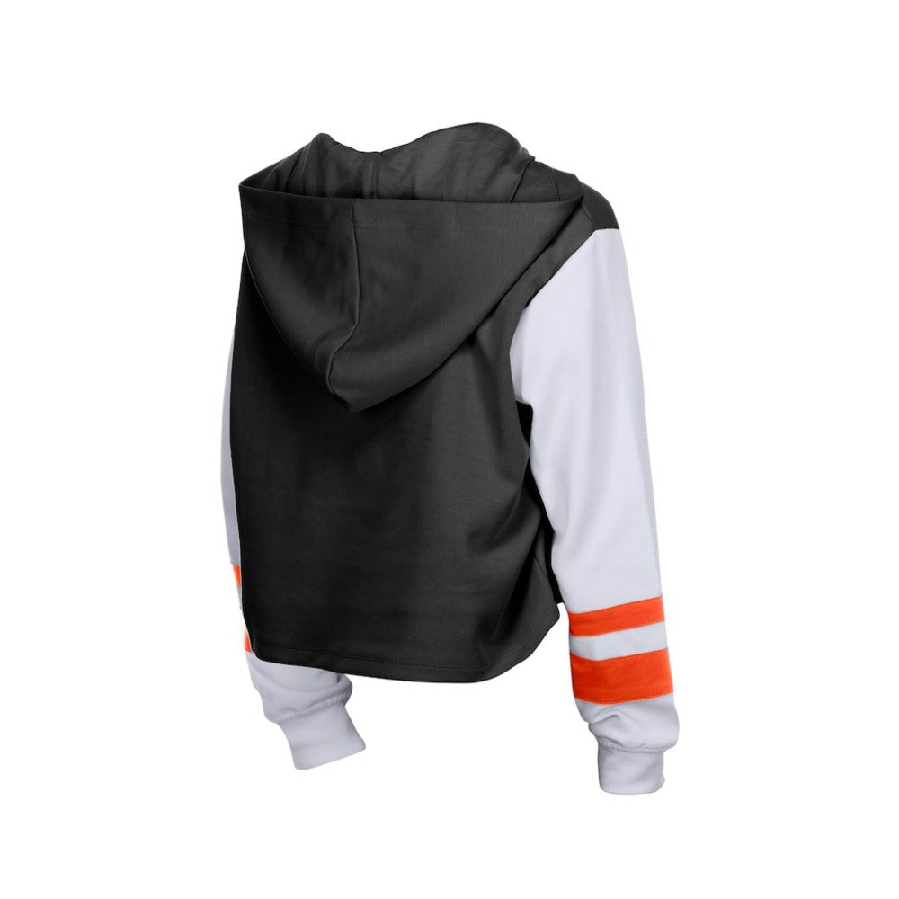 Baltimore Orioles New Era Women's Boxy Lace-Up Hoodie | MLB Online