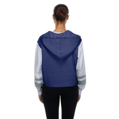 Los Angeles Dodgers New Era Women's Boxy Lace-Up Hoodie | MLB New
