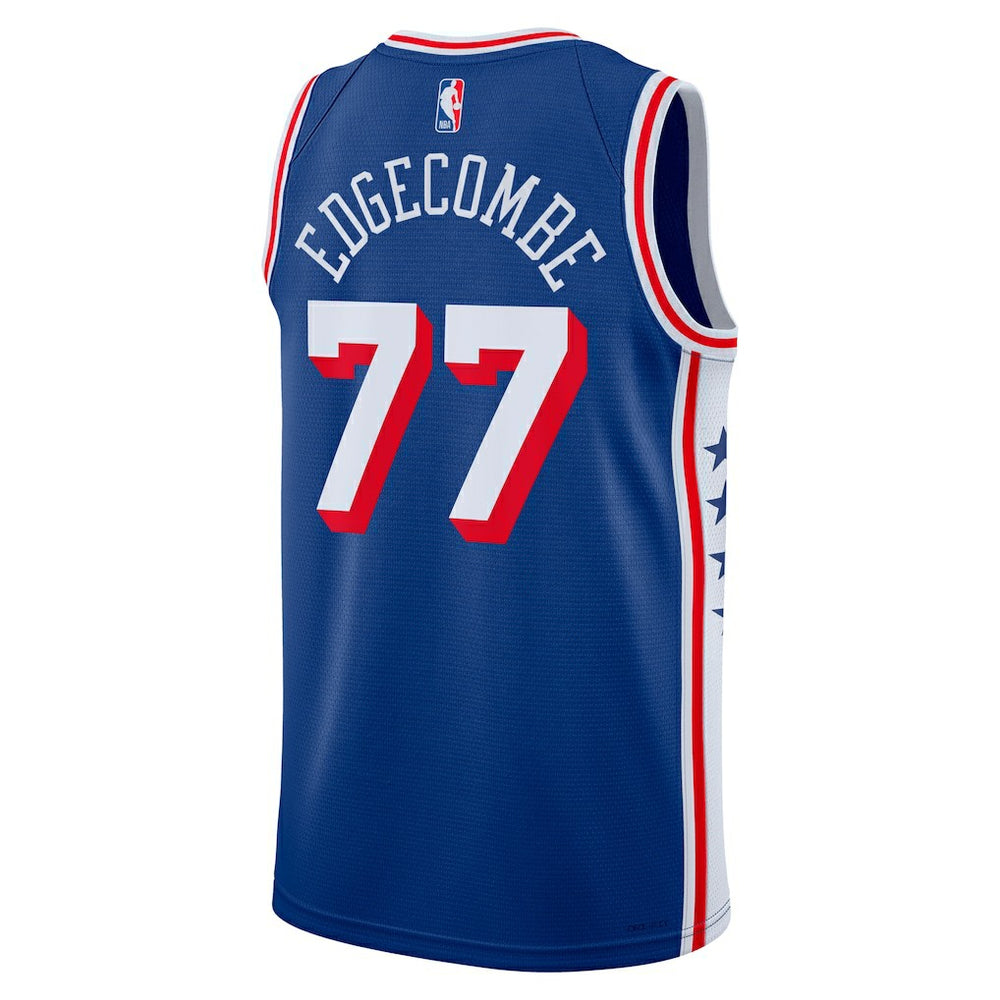 V. J. Edgecombe Philadelphia 76ers Unisex 2025 NBA Draft First Round Pick Swingman Jersey Online