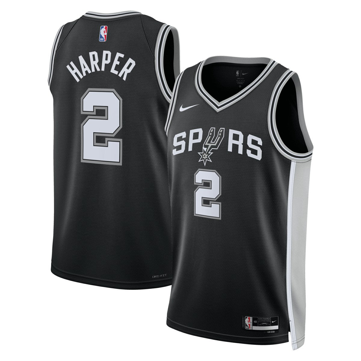 Dylan Harper San Antonio Spurs Unisex 2025 NBA Draft First Round Pick Swingman Jersey Outlet