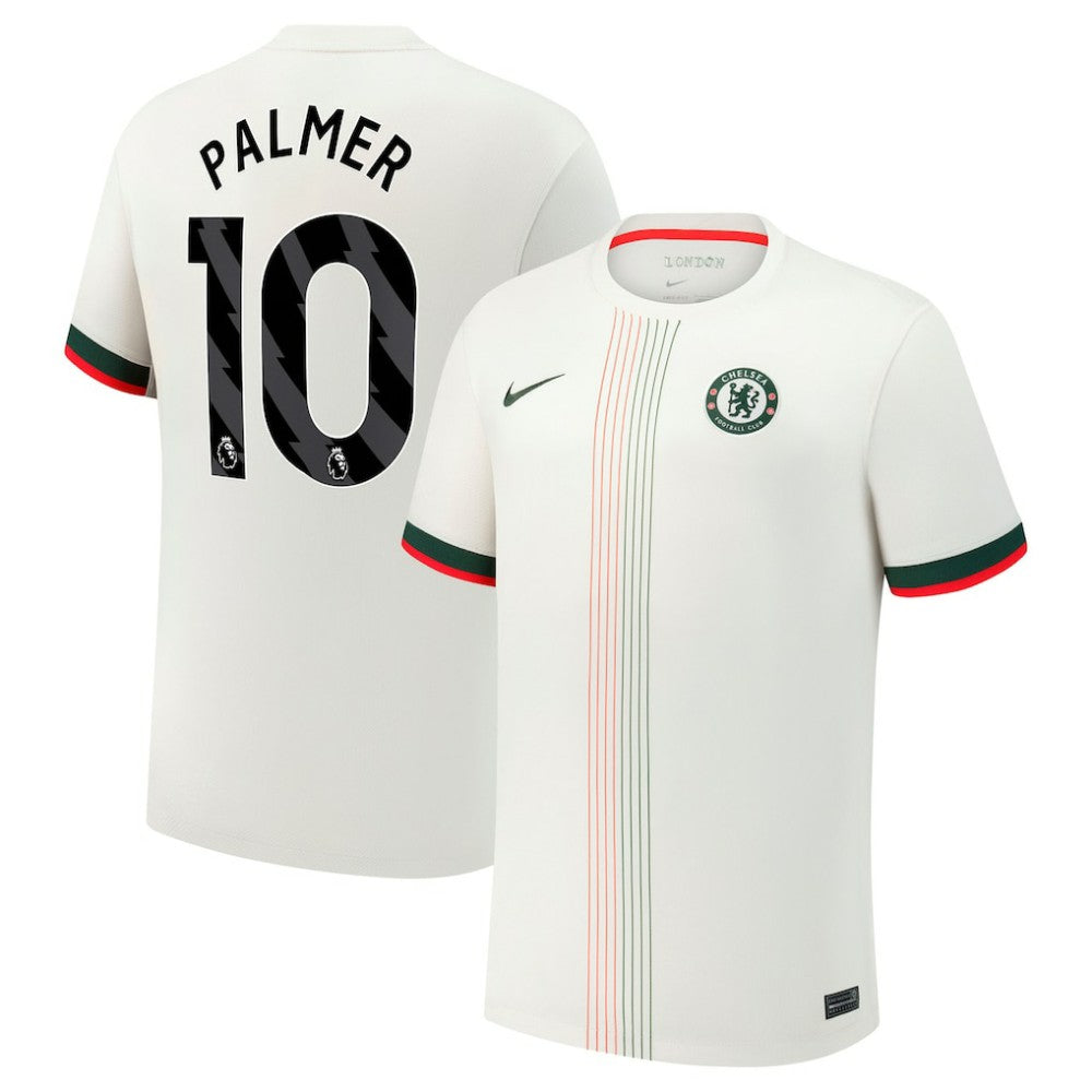 Cole Palmer Chelsea 2025/26 Away Replica Player Jersey Cream - Nike