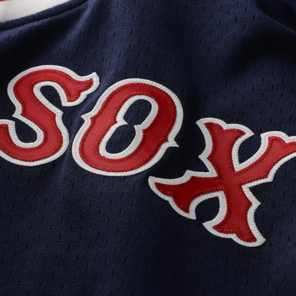 Nomar Garciaparra Boston Red Sox Mitchell & Ness Authentic Batting Practice Jersey | MLB Discount