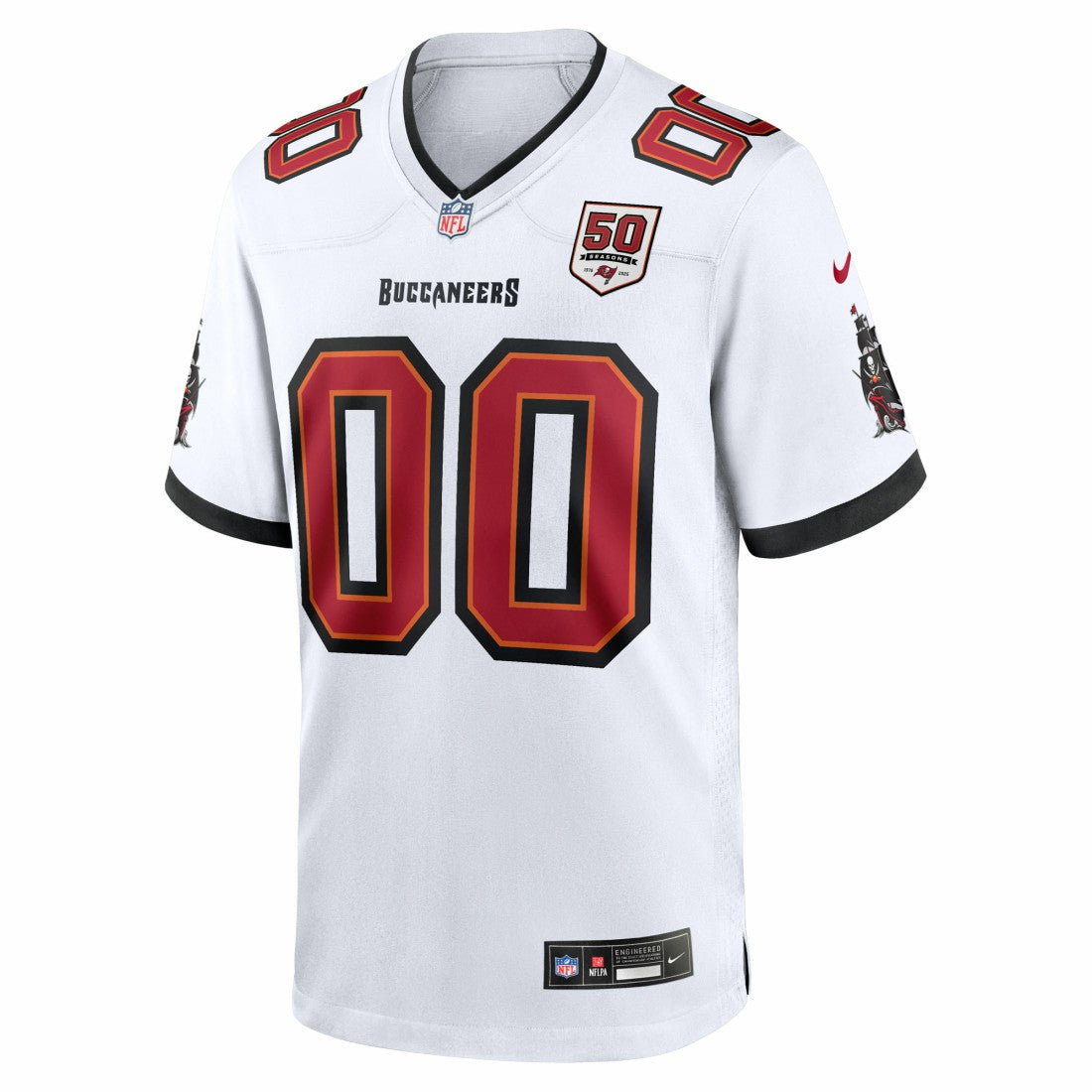 Tampa Bay Buccaneers Nike 50th Season Custom Game Jersey