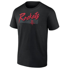 Houston Rockets Color Block Slant Quick Strike T-Shirt Discount