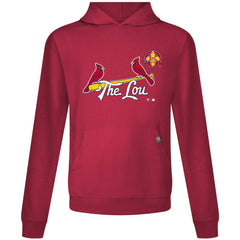 St. Louis Cardinals Levelwear City Connect Relay Core Logo Pullover Hoodie | MLB Shop