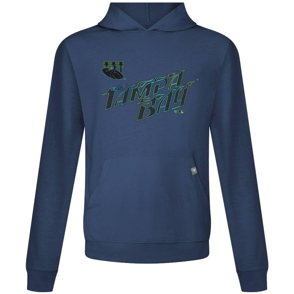 Tampa Bay Rays Levelwear City Connect Relay Core Logo Pullover Hoodie | MLB On Sale