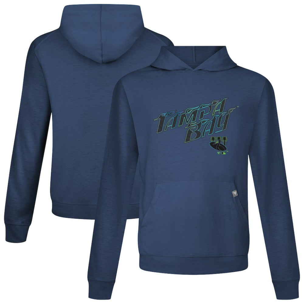 Tampa Bay Rays Levelwear City Connect Relay Back Splash Pullover Hoodie | MLB Sale