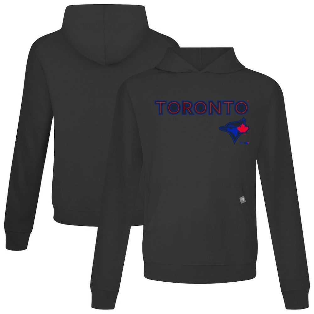 Toronto Blue Jays Levelwear City Connect Relay Back Splash Pullover Hoodie | MLB Shop