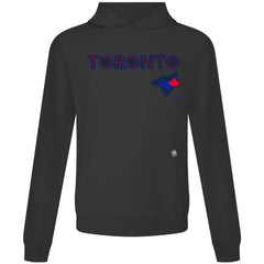 Toronto Blue Jays Levelwear City Connect Relay Back Splash Pullover Hoodie | MLB Shop