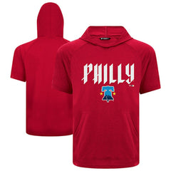 Philadelphia Phillies Levelwear City Connect Phase Back Plash Hoodie T-Shirt | MLB Shop