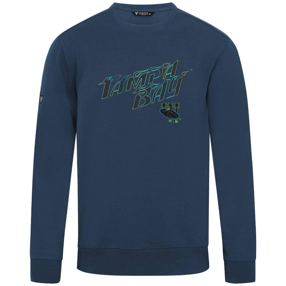 Tampa Bay Rays Levelwear City Connect Zane Back Splash Sweatshirt | MLB Sale