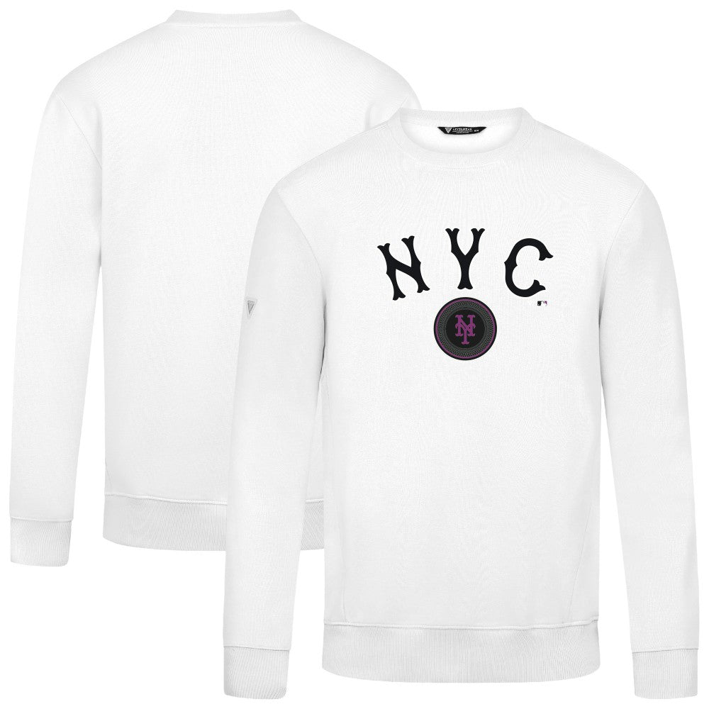 New York Mets Levelwear City Connect Zane Back Splash Sweatshirt | MLB On Sale