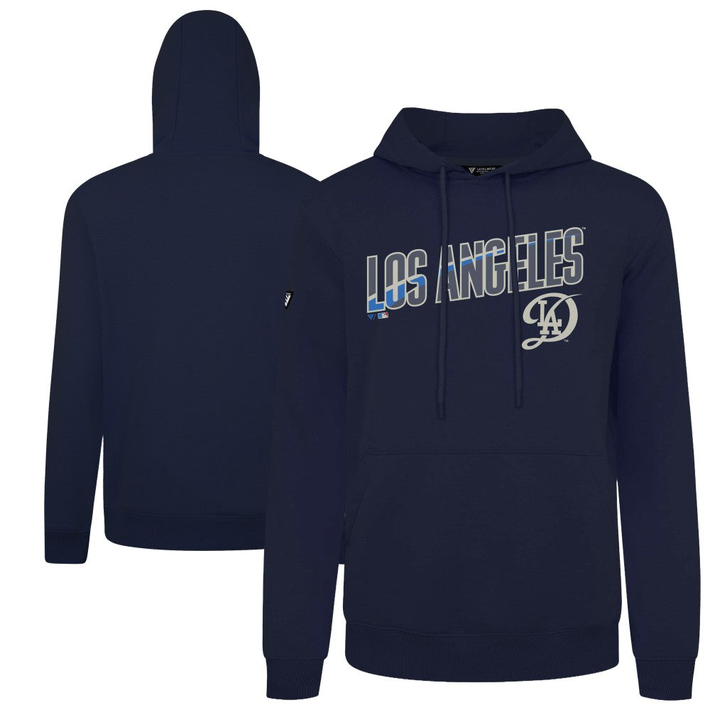 Los Angeles Dodgers Levelwear City Connect Podium Back Splash Pullover Hoodie | MLB Shop
