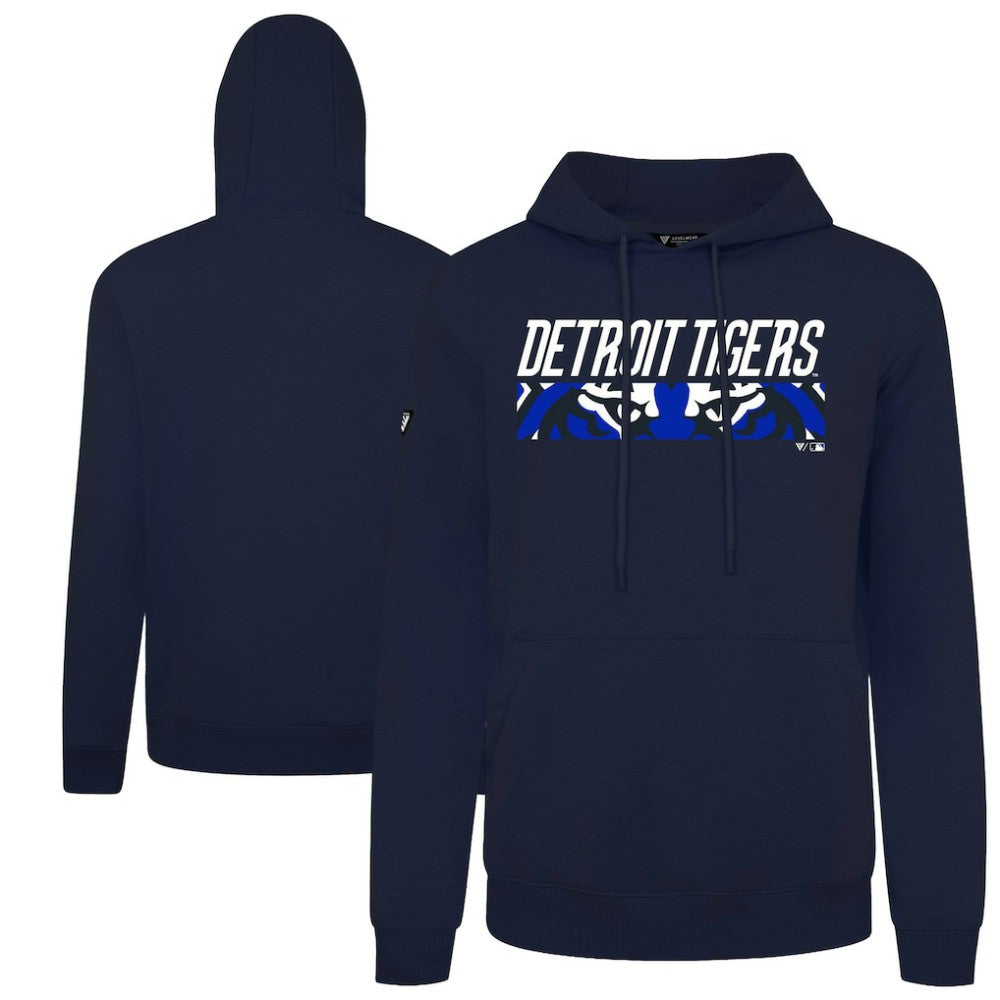 Detroit Tigers Levelwear City Connect Podium Back Splash Pullover Hoodie | MLB Near me