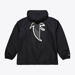 Atlanta Falcons Mitchell & Ness Coaches Full-Snap Hooded Windbreaker Jacket